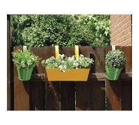 Flower Pot 2 Green 16cm colorful Modern Plants Garden Gardener Summer New