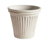 Plant Pot MAIZE 43 cm Light Beige
