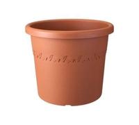 Flower Pot Algarve Cilindro Round Terracotta Including Wheels 48CM