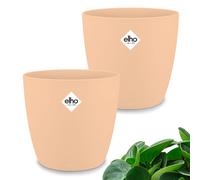 Flower pot Brussels set of 2 peach 16x15cm 22L