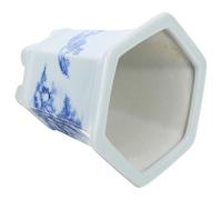 Flower Pot Ceramic for Blue and White , Small Plants Indoor Balcony Planter