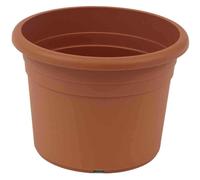 Flower Pot CILINDRO Ø60 42.5cm High Terracotta Round with Bottom Holes Planter