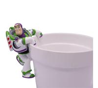 Flower Pot Decorative Pendant Buzz Lightyear 10 x 6 cm Made of Plastic - Disney Pot Pendant Pixar Toy Story, Pot Buddy, Pot Hanger, Modern Decorative Style for Fans, Garden Decoration