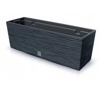 Prosperplast Furu Collection Planter Anthracite with Tank 58 x 18 x 19.5 cm Capacity 12 litres, 12 L