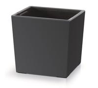 Prosperplast Flower Pot, Charcoal, 29,5 cm x 29,5 cm x 29 cm [LxBxH]