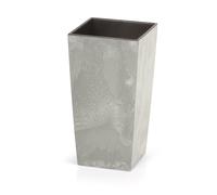 Tall Planter Flower Pot with Liner Garden Patio Home Concrete Design 10 Sizes UK