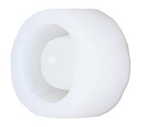 Flower Pot Mold Silicone Round Multi Functional DIY Succulent Planter Mould with Drainage Hole for Bowls Making Jewelry Boxes and Home Decorations White 166G 200G (50-2283-D)