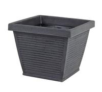 Flower Pot Perugia 50x50cm Anthracite Plant Vessel Flower Pot New