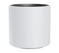 Prosperplast White Flower Pot with Tank HEOS Collection 46.7 x 46.7 x 45 cm