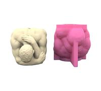 Flower Pot Silicone Mold Concrete Cement Plant Pot Mold Flowerpot Epoxy Resin Makeup Brush Holder Organizer Planter