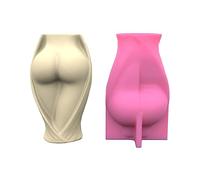 Flower Pot Silicone Molds Human Body Flowerpot Epoxy Resin Casting Molds Holder Resin Mold Storage Box Silicone Casting Mold