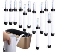 Flower Pot Water Level Indicator - Set of 12 Moisture Gauges Transparent Water Display Sensor Stick Hydration Tool For Flower Box