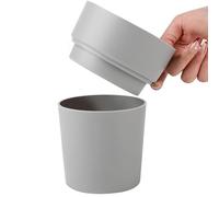 Flower Pots - Abs Plant Pots | 15.5x12.4cm Secret Compartment, 245g Hidden Storage Double Layer Planter, Plant Container With Secret Compartment For Organizing Small Items At Home Balcony Patio Garden