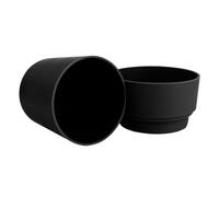 Flower Pots - Abs Plant Pots | 15.5x12.4cm Secret Compartment, 245g Hidden Storage Double Layer Planter, Plant Container With Secret Compartment For Organizing Small Items At Home Balcony Patio Garden