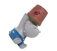 Flower Pots Animals Planter Bonsai Pot Ceramic Desk Topper Animal Flower Pots Mini Cactus Hippo Flower/1748
