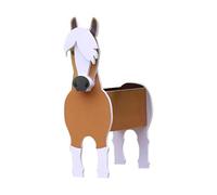 Flower Pots Outside Goat Garden Plant Pot Cute Animal Potted Decorative Ornaments Animal Shape Storage Container 2025 (Khaki, One Size)