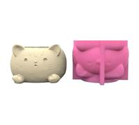 Flower Pots Resin Silicone Mold Garden Concrete Flowerpot Holder Handmade Decor Flower Pots Molds for Epoxy Resin