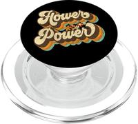 Flower Power 60s 70s Hippie Retro Groovy Positive Vibes PopSockets PopGrip for MagSafe