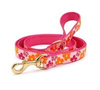 Flower Power Lead 5 Narrow (width 5/8) Dog leash