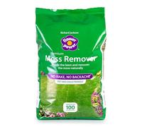 Richard Jackson Flower Power Moss Remover & Lawn Feeder, Organic Premium High Potash Formula, No Rake Easy to Apply, Treats up to 100 Sqm of Grass - 5kg Bag