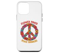 Flower Power Peace Showers Love Hippie Symbol 60s 70s 80s Case for iPhone 12 mini