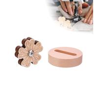 Flower Power Thread Cutters, Flower Thread Cutter, Flower Power Thread Cutter, Sewing Seam with Stand Yarn Cutter Thread Cutting Tools Quilting Supplies (A)