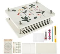 Flower Pressing Kit Large Professional Plants Leaf Press 21x16cm Wooden Dried Flower Preservation Multipurpose for Kids Arts Crafts Lovers Gift