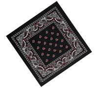 Flower Print Headwrap For Adult Unisex Street Dance Headscarf Hiphop Headcover Music Festival Headswear Riding Kerchief Fashionable Bandana