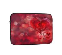 Flower Print Laptop Sleeve 15 inch, Ultra-Thin Computer Bag Notebook Computer Tablet Laptop Bag for Office Daily Commute