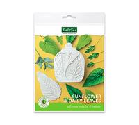 Flower Pro Sunflower & Daisy Leaves Silicone Mould & Veiner Set for Cake Decorating and Clay Crafts by Katy Sue Moulds and Flower Pro Moulds. for Use with Fondant and Air Dry Clay