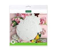 Flower Pro Ultimate Petal Veiner Silicone Moulds Set from Katy Sue. A Front & Back Petal Veiner for Making Fondant & Clay Flowers for Cake Decorating & Craft. Veiner Diameter 145 Millimetres.