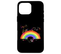 Flower Rainbow large arty rainbow June pride months parade Case for iPhone 16 Pro Max