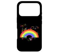 Flower Rainbow large arty rainbow June pride months parade Case for iPhone 17 Pro