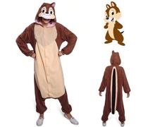 (Flower rat/squirrel brown, If you are overweight or prefer a loose fit, please choose a larger size) Yoda, rabbit, crow, Snorlax, rainbow bear, cartoon one-piece pajamas onesie