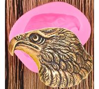 Flower Resin Molds,5.1x4cm Birds Eagle Head Silicone Molds Candy Clay Chocolate Soap Mould Party Cupcake Topper Fondant Cake Decorating Tools