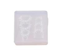 Flower Resin Nails Art Decorations Mold Silicone Nails Carving Mold Diys Nails Art Tool Phototherapy Glues Filling Mold