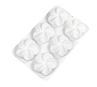 Flower Shape Silicone Molds Fondant Chocolate Holiday Baking Decorating Tool Making Mousses Cake Enduring Flower Shape Silicone Mold Dessert Mold