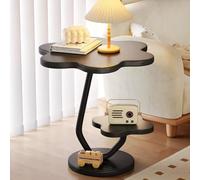 Flower-Shaped Coffee Table, Three-Tier Design, Small Side Table for Living Room, Stable Structure with Wider Base, Stylish and Functional Furniture Piece