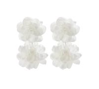 Flower Shaped Exaggerate Earrings Eye Catching Blossom Ear Rings Flowers Dangle Earrings Elegant Parties Jewelry Rose