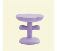 Flower-Shaped Side Table - Cute Plastic Bedside Coffee Table for Living Room, Balcony, and Patio Home Furnishing