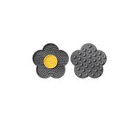Flower Shaped Silicone Lick Mat for Dogs Cats Slow Feeder Pet Licking Pad with Suction Cups, Easy Clean Calming Toy for Small Medium Large Breeds Pink