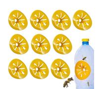 Flower Shaped Wasp Trap | 10PC Hornet Wasp Catcher | Reusable Flower Wasps Repellents Hornet Trap | Bee Catcher Flying in-Sect Funnel for Garden, Indoor, Outdoor, Patio & Home