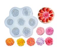 Flower Shapes Decorating Tools | Chocolate and Candy Molds for Soap, Resin, Candles, Wedding, Party, Art Projects, Crafts