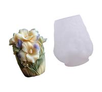Flower Silicone Mold Soap Making Tool Craft Projects Holiday Decorations Simple Demolding Process Decorative Flower Soap Mold