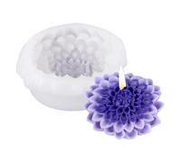 Flower Silicone Mould, Creative Floral Molds for Hobbies - Silicone Moulds in the Shape of Natural Flowers for Candle Making Home Decoration Craft