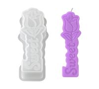 Flower Silicone Mould Spring, 3D Candles Silicone Moulds Casting Moulds Spring, Candle Moulds Silicone Roses Tulips with Letters, Candle Moulds Silicone, Candle Moulds for Casting, Candle Casting