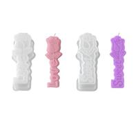 Flower Silicone Mould Spring, 3D Candles Silicone Moulds Casting Moulds Spring, Candle Moulds Silicone Roses Tulips with Letters, Candle Moulds Silicone, Candle Moulds for Casting, Candle Casting