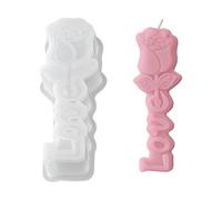 Flower Silicone Mould Spring, 3D Candles Silicone Moulds Casting Moulds Spring, Candle Moulds Silicone Roses Tulips with Letters, Candle Moulds Silicone, Candle Moulds for Casting, Candle Casting