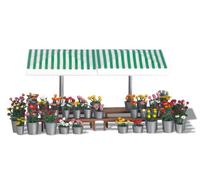 Market Stand Flowers, H0