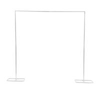 flower stand 200 * 210cm Wedding Flower Stand, Metal, Backdrop For Parties And Events(White)